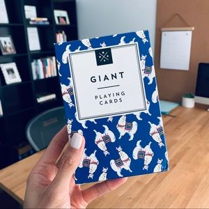 Giant Llama Playing Cards